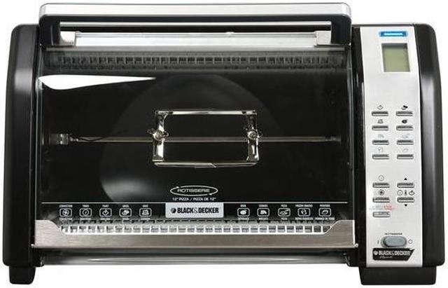 Black & Decker Black 6-Slice Convection Toaster Oven - Shop