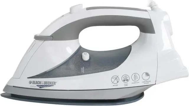 Alt view image 2 of 6 - Black & Decker F2200 Steam Advantage Iron White
