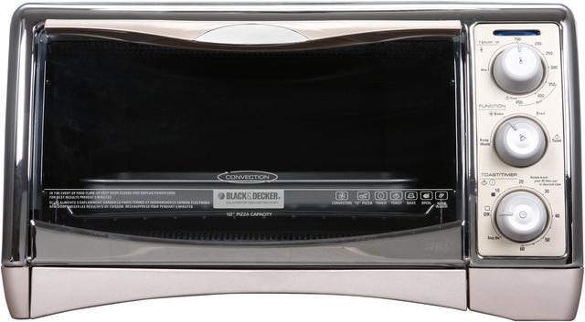 Black & Decker CTO4500S Perfect Broil Convection Toaster Oven  Convection  toaster oven, Countertop convection oven, Toaster oven