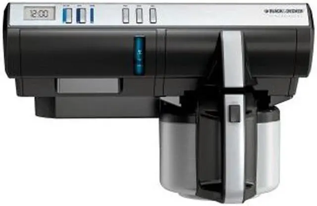 Main image of Black & Decker SDC850 Black/Steel SpaceMaker 8-Cup Thermal Coffeemaker