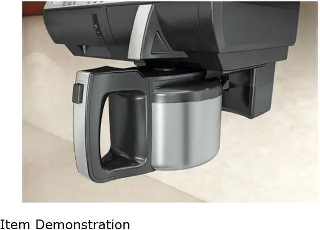 Alt view image 2 of 2 - Black & Decker SDC850 Black/Steel SpaceMaker 8-Cup Thermal Coffeemaker