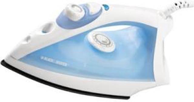 Black Decker F210 Steam Iron Blue Newegg