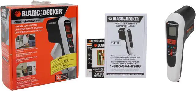 Alt view image 5 of 5 - Black & Decker Thermal Leak Detector