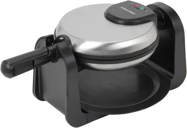 Alt view image 2 of 6 - Black & Decker WM1404S Stainless Steel Rotary Waffle Maker