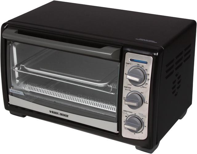 Toaster Oven Toast-R-Oven Black and Decker TRO4075B Type 1 Works