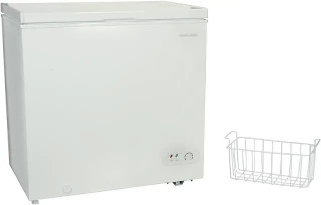 Alt view image 6 of 7 - Black & Decker 5.3 Cu. Ft. 5.3 Cu. Ft. Chest Freezer White BFE53