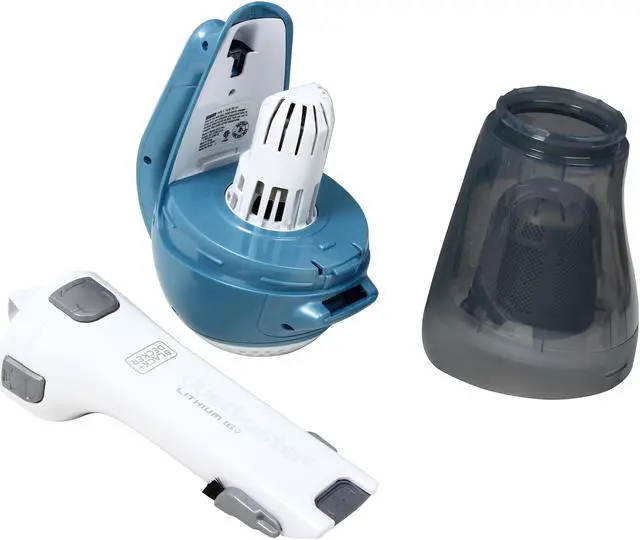 Alt view image 7 of 9 - Black & Decker CHV1410L 16V Lithium ION Hand Held Vacuum, Green