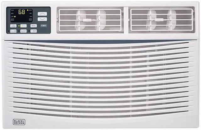 Alt view image 2 of 5 - Black & Decker BWAC12WT 12,000 BTU Cooling Capacity Window Air Conditioner with Remote