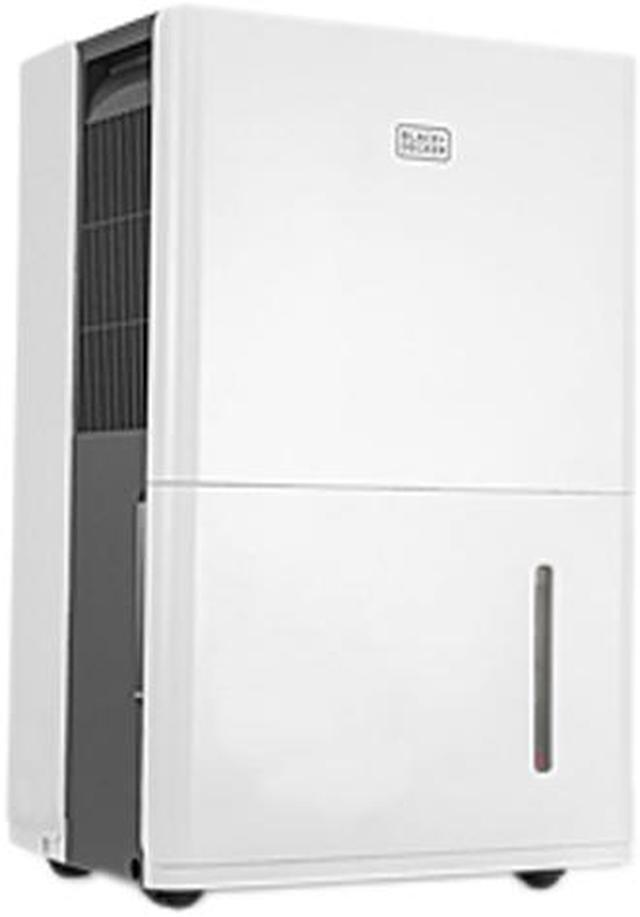 BLACK DECKER 3000 BD30MWSA Sq Ft Dehumidifier Large Spaces Basements White  Grey