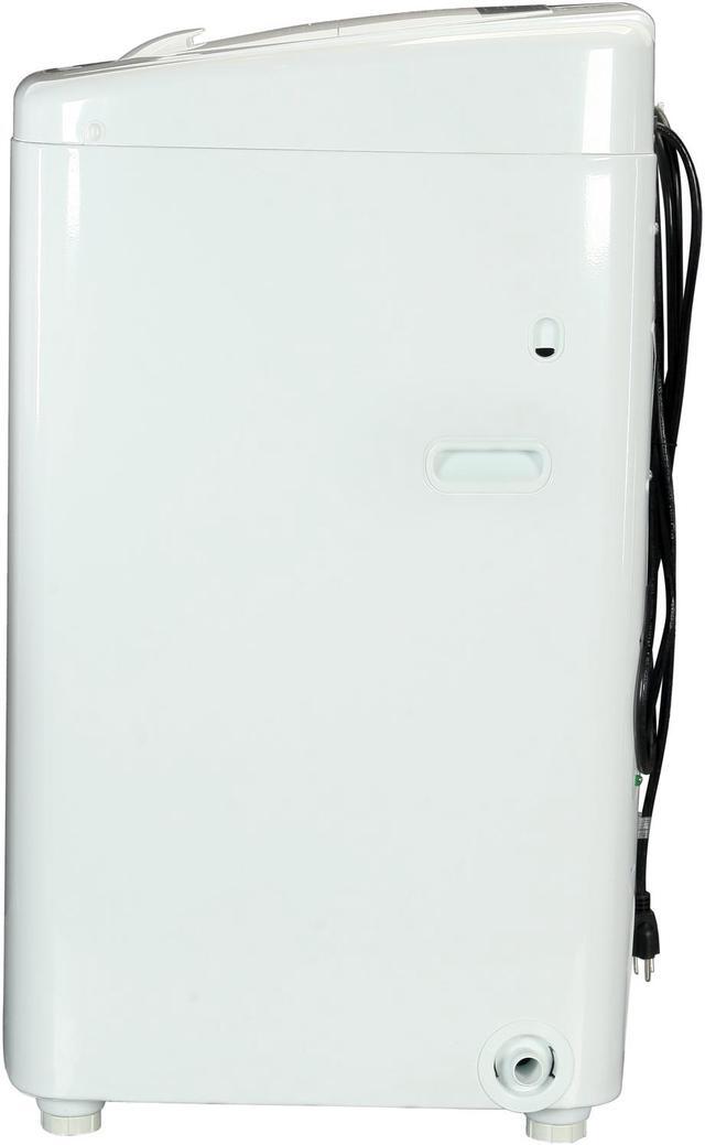 Alt view image 7 of 10 - Haier HLP23E White 1.46 cu. ft. Top-Loading Electronic Touch Pulsator Washing Machine