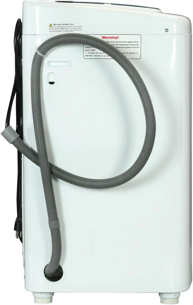 Alt view image 4 of 8 - Haier 1.0-Cubic Foot Portable Compact Electronic Wash Machine, White | HLP21N