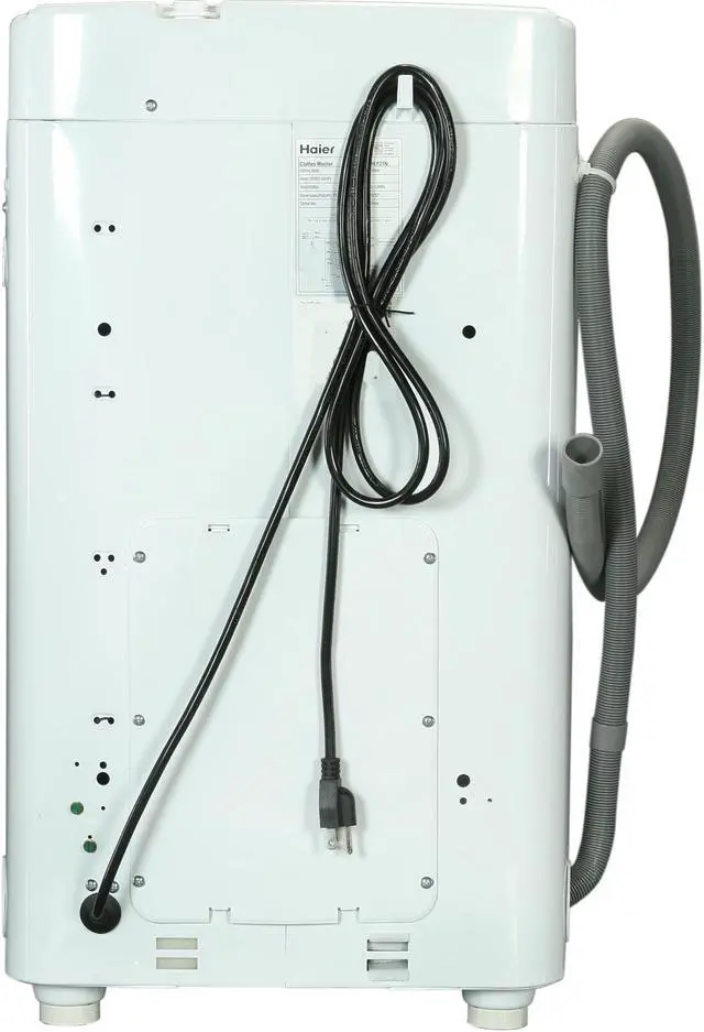 Alt view image 5 of 8 - Haier 1.0-Cubic Foot Portable Compact Electronic Wash Machine, White | HLP21N