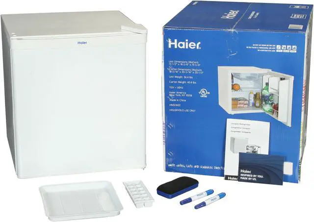 Alt view image 6 of 6 - Haier 1.7 Cu. Ft. Mini Fridge with Freezer Compartment