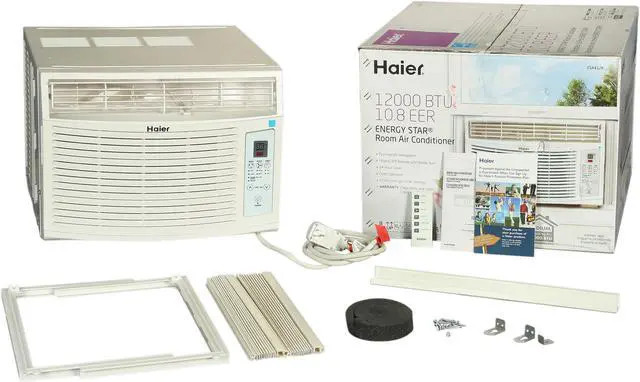 Alt view image 6 of 6 - Haier ESA412K 12,000 Cooling Capacity (BTU) Window Air Conditioner with Remote Control