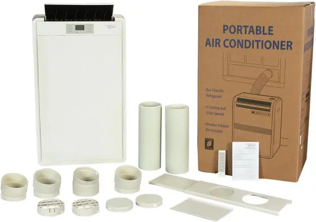 Alt view image 6 of 6 - Haier CPA14XHJ 14,000 Cooling Capacity (BTU) Portable Air Conditioner