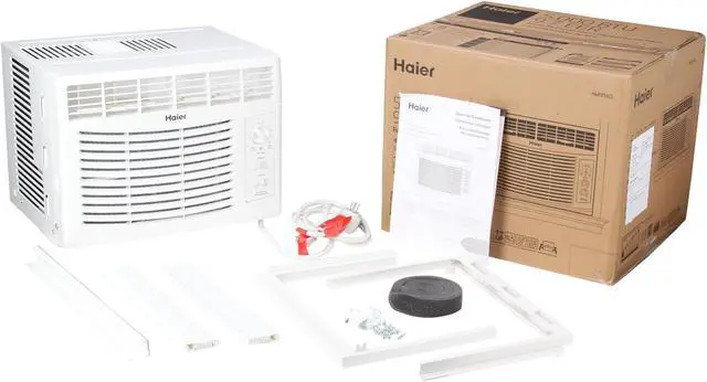 Alt view image 5 of 5 - Haier HWF05XCL 5,000 Cooling Capacity (BTU) Window Air Conditioner