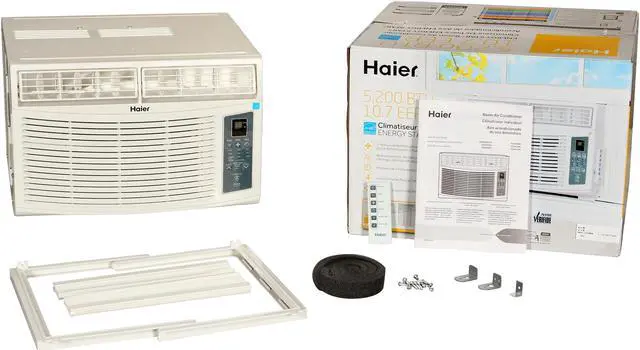 Alt view image 7 of 7 - Haier ESA405M 5,200 Cooling Capacity (BTU) Window Air Conditioner