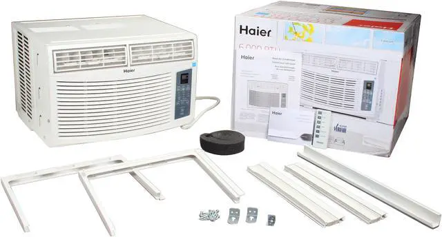 Alt view image 6 of 6 - Haier ESA406M 6,000 Cooling Capacity (BTU) Window Air Conditioner