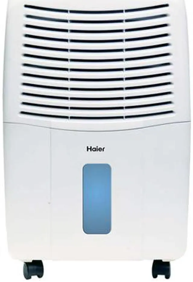 Alt view image 2 of 6 - Haier DE45EM 45 Pint Capacity Portable Electronic Air Dehumidifier with Drain, White