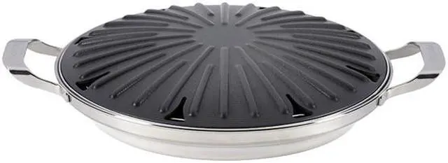 Alt view image 2 of 8 - Circulon 83562 12-Inch Round Stovetop Grill with Accessories