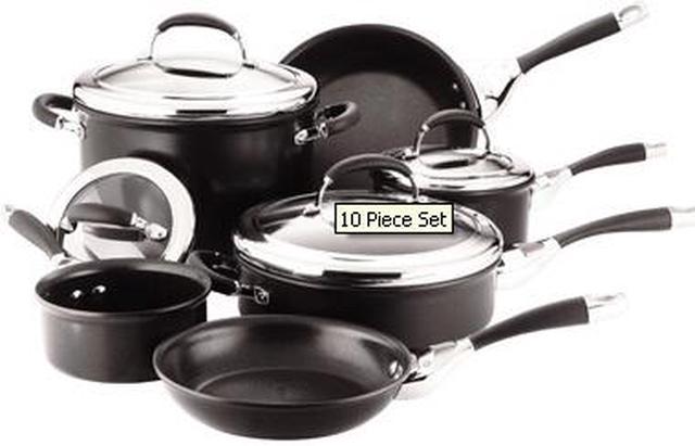 Circulon 87526 Dishwasher Safe Nonstick 10-Piece Pots and Pans Set