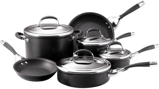 Circulon Innovatum XC Hard-Anodized Nonstick Aluminum 10-Pc