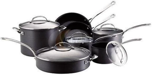 KitchenAid 80429 12-piece Gourmet Reserved Anodized Cookware - Newegg.com