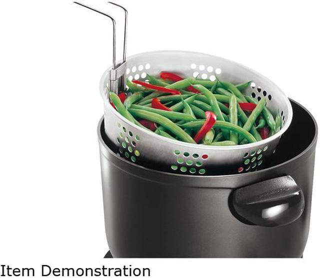Alt view image 2 of 3 - PRESTO 06006 Kitchen Kettle Multi-Cooker/Steamer, Black