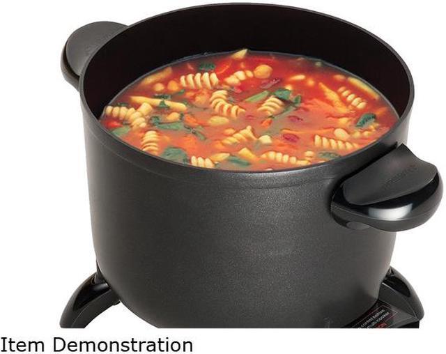 Alt view image 3 of 3 - PRESTO 06006 Kitchen Kettle Multi-Cooker/Steamer, Black