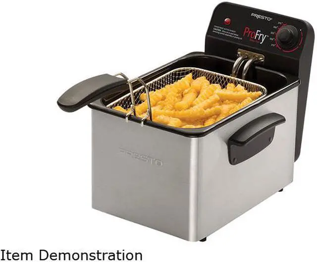 Alt view image 2 of 3 - National Presto 05461 Stainless Steel Pro Fry Immersion Element Deep Fryer