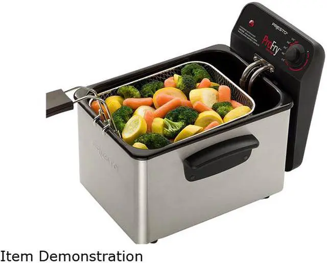 Alt view image 3 of 3 - National Presto 05461 Stainless Steel Pro Fry Immersion Element Deep Fryer