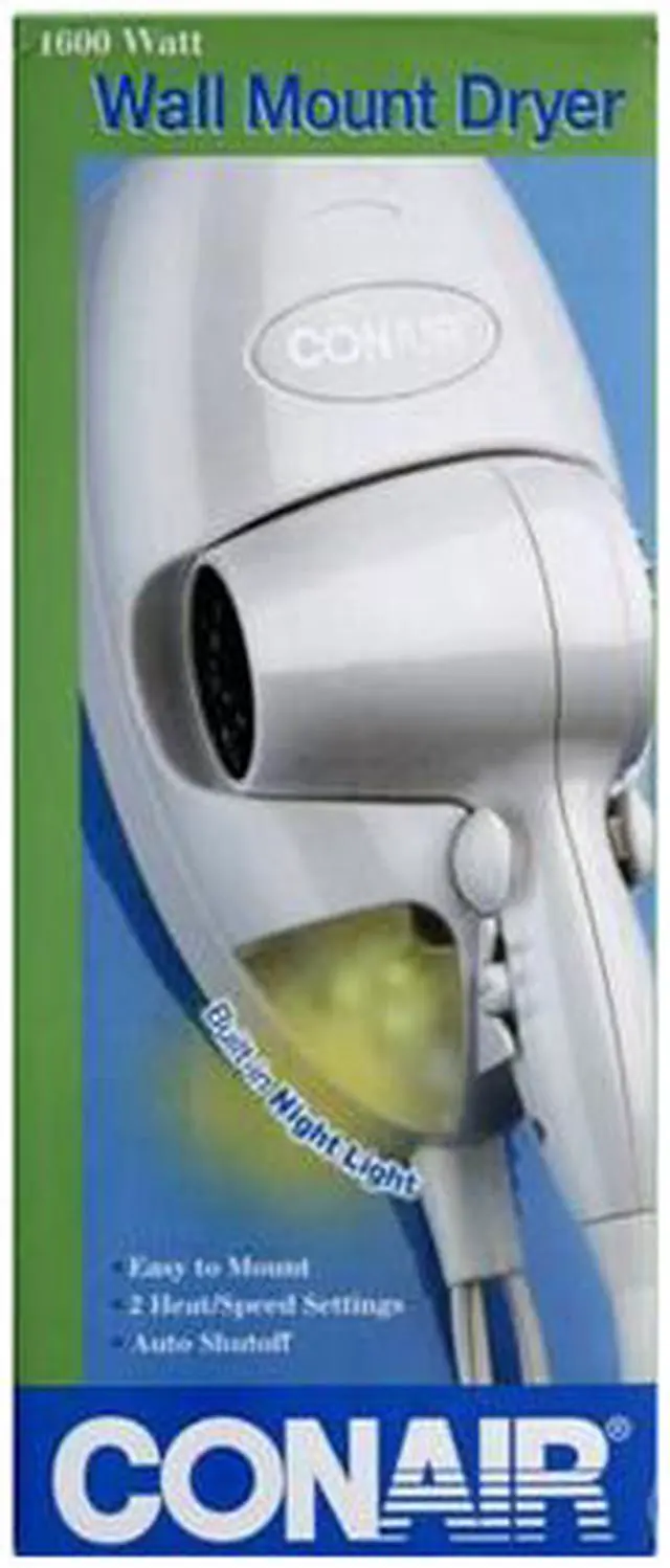 Alt view image 3 of 4 - CONAIR 134R Wall Mount Dryer