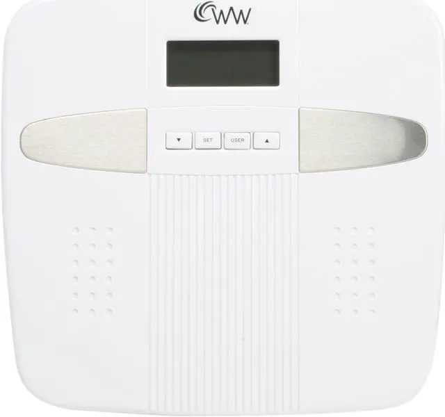 Alt view image 2 of 6 - CONAIR WW33D Weight Watchers Body Fat Precision Electronic Scale