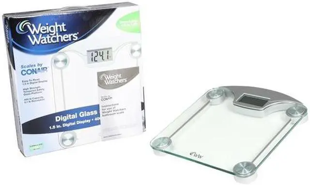 Alt view image 5 of 5 - CONAIR WW39 Weight Watchers Digital Glass Weight Scale