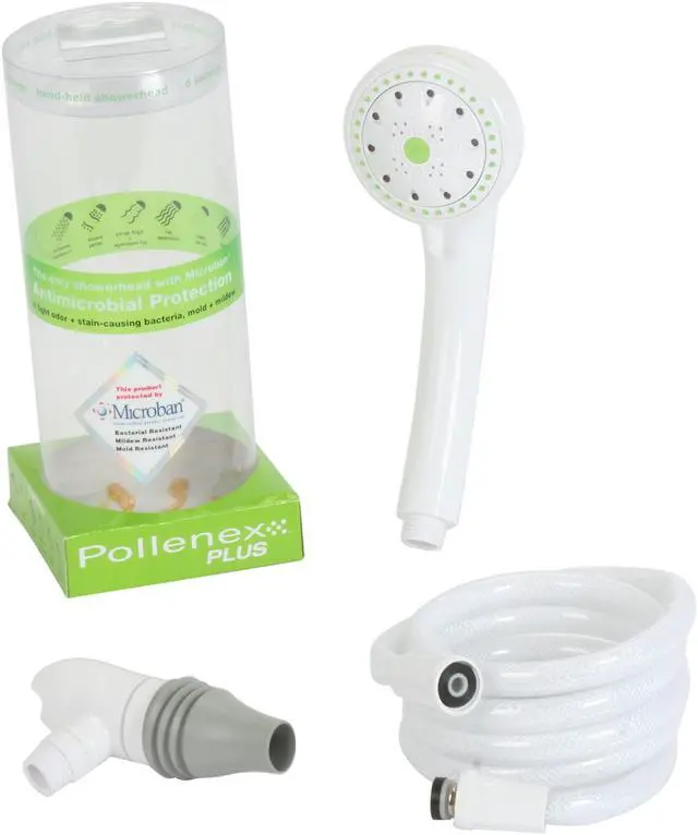 Alt view image 5 of 5 - CONAIR PO6200MB Pollenex 6 Settings: Microban Massaging Hand-Held Showerhead