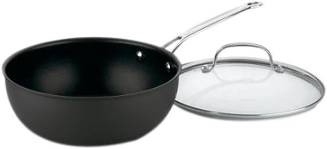 Cuisinart 635-24 Chef's Classic Nonstick Hard-Anodized 3-Quart Pan with Cover