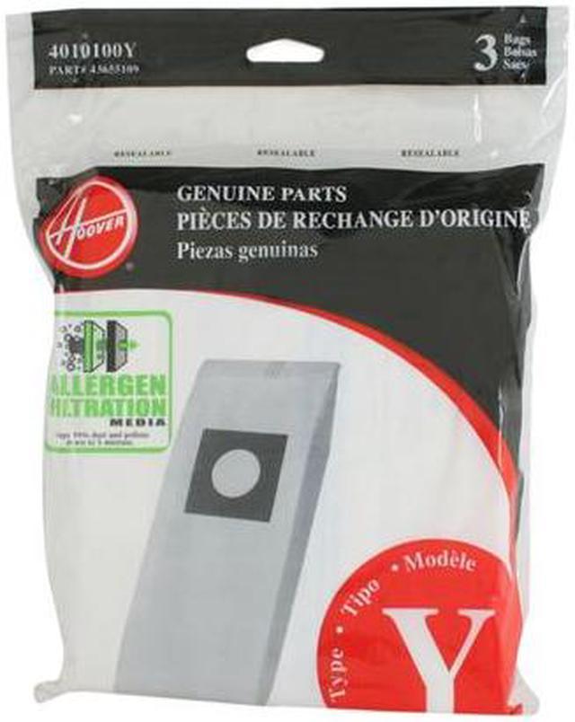 Hoover Disposable Vacuum Bags, Allergen C1, 10/Pack