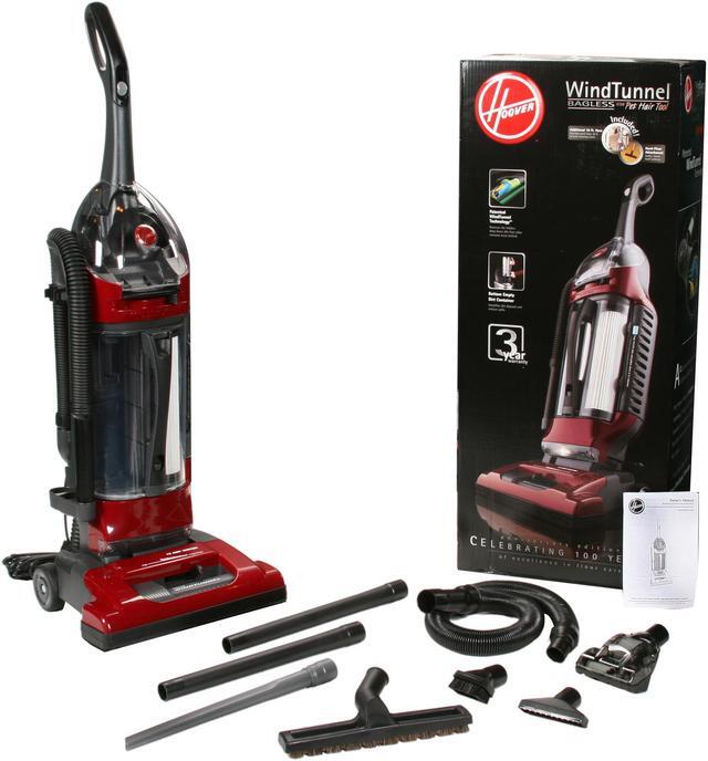 Alt view image 8 of 8 - Hoover UH40145B WindTunnel Anniversary Edition Bagless Upright Vacuum with Pet Hair Tool