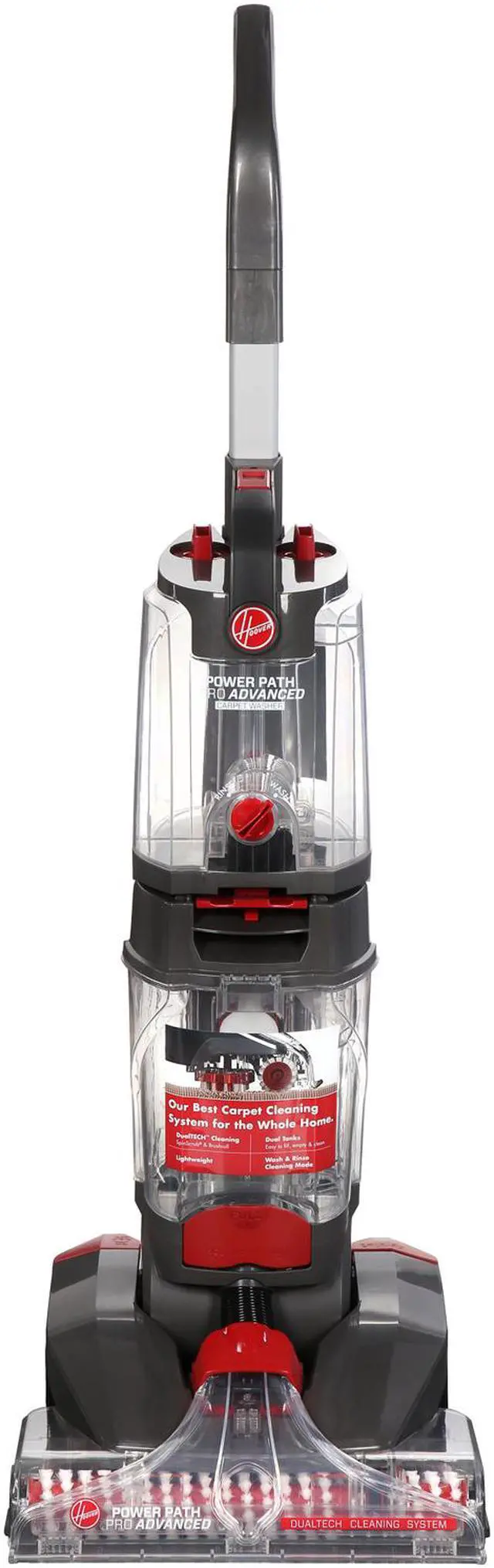 Alt view image 4 of 10 - HOOVER FH51102 Power Path Pro Advanced Carpet Cleaner