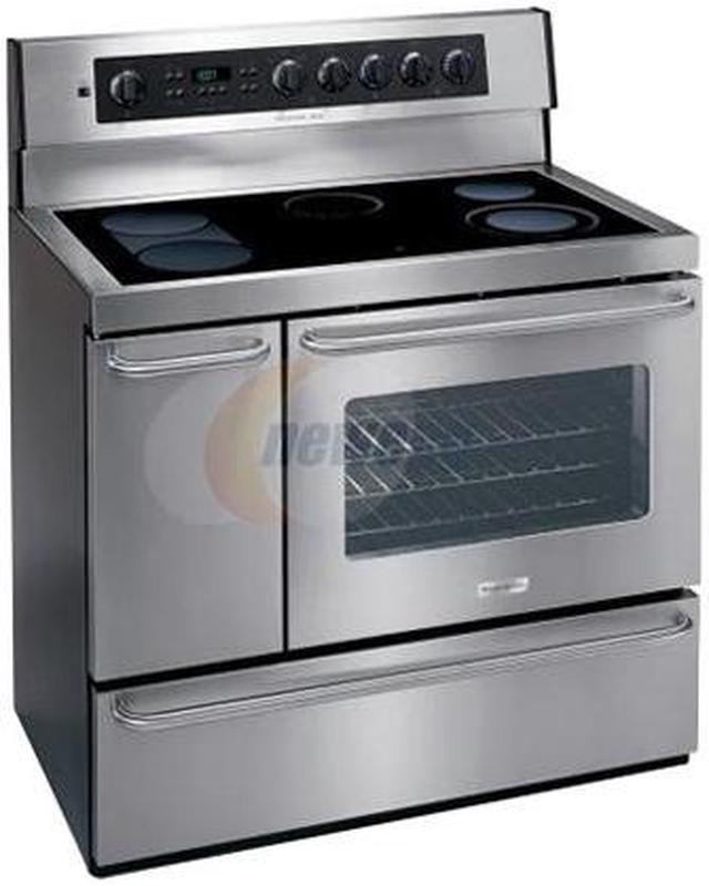 Frigidaire FFEF4015LW 40 Inch Freestanding Electric Range with 4 Coil  Elements, 3.7 cu. ft. Main Oven Capacity, Even Bake Technology, Auxiliary  Side Oven and Store-More Storage Drawer