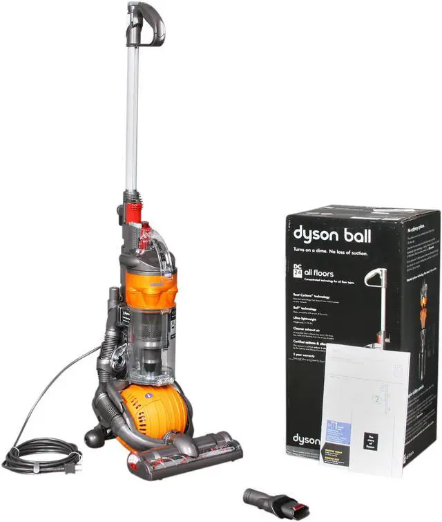 Alt view image 6 of 6 - Dyson DC24 Ball All-Floors Upright Vacuum Cleaner