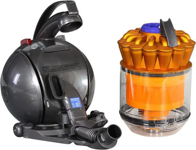 Alt view image 6 of 9 - Dyson DC39 Multi Floor Canister Vacuum | Yellow