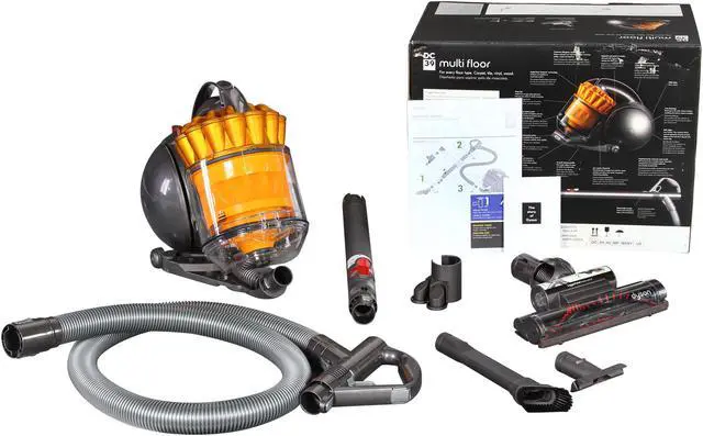Alt view image 9 of 9 - Dyson DC39 Multi Floor Canister Vacuum | Yellow