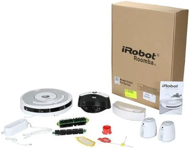 Alt view image 6 of 6 - iRobot 53201 Roomba 532 Pet Series Vacuum Cleaning Robot