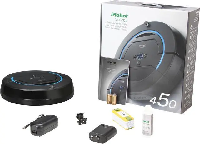 Alt view image 11 of 11 - iRobot S450020 Scooba 450 Floor Scrubbing Robot