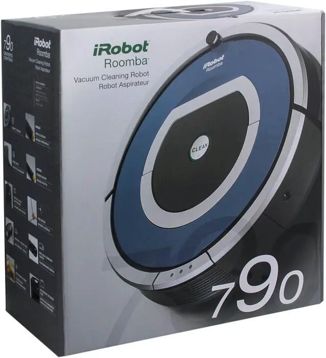 Alt view image 7 of 7 - iRobot Roomba 790 Vacuum Cleaning Robot for Pets & Allergies
