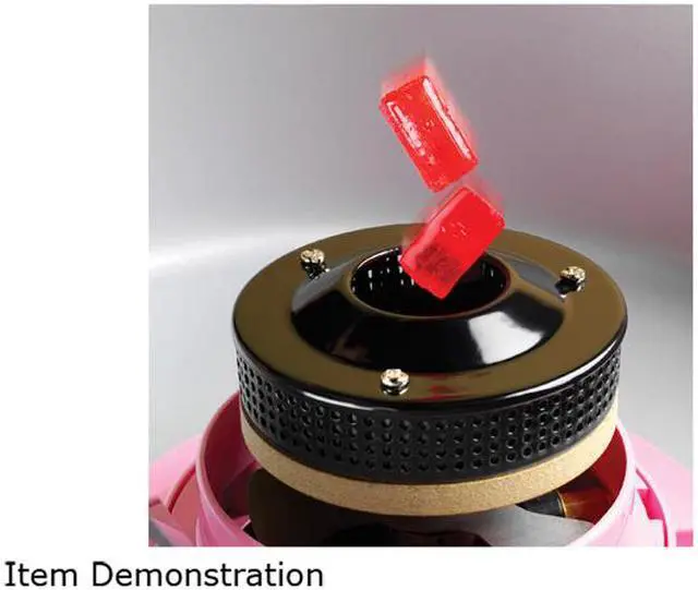 Alt view image 6 of 6 - Nostalgia Electrics CCM600 Commercial Cotton Candy Machine, Pink