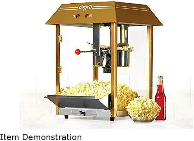 Alt view image 2 of 8 - Nostalgia CCP1000BLK 59-Inch Vintage 10-Oz. Commerical Popcorn Cart, Black