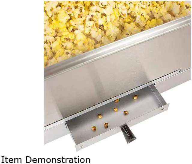 Alt view image 4 of 8 - Nostalgia CCP1000BLK 59-Inch Vintage 10-Oz. Commerical Popcorn Cart, Black