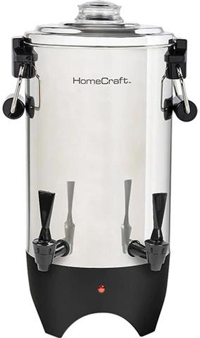 Main image of Nostalgia Electrics CUDS45SS Stainless steel HomeCraft Quick-Brewing 1000-Watt Automatic 45-Cup Coffee Urn
